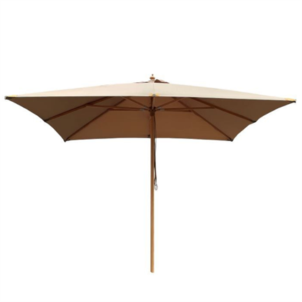 Milano parasol - 3x3 meter - Cappuccino